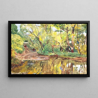Antonn Hudeek - Brook In The Forest.webp