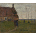 Maalauksen jäljennös Après l'Office - Henri Le Sidaner
