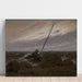 Maalauksen jäljennös Myrskyn jälkeen - Caspar David Friedrich