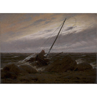 Après l'orage - Caspar David Friedrich | Reproduction Tableau Décoration murale affiche copie