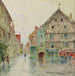 Après la pluie Place de l'Hôtel de ville - Rn Leverd — esillä sisätilassa