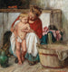 After the bath - Gustav Igler — näkymä teoksesta