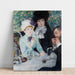 Maalauksen jäljennös Après le déjeuner - Pierre-Auguste Renoir