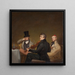Après le dîner - William Sidney Mount — kehystetty taideteos seinällä