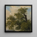 Arbres - Julius Schoppe — kehystetty taideteos seinällä