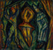 Arlequin, Colombine ja Pierrot - Mark Gertler — näkymä teoksesta