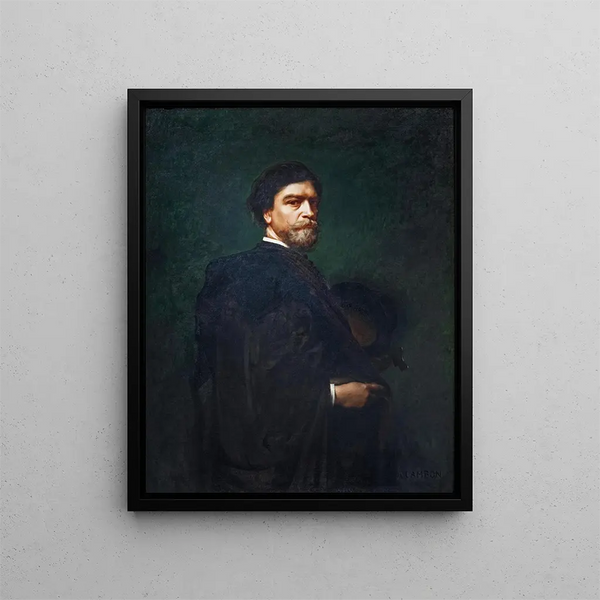 Portrait of l'artiste - Armand Cambon — kehystetty taideteos seinällä