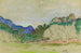 Agay-maalaus, Vinaigren vuori - Armand Guillaumin — näkymä teoksesta