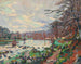 Barrage de Genetin à Crozant - Armand Guillaumin — näkymä teoksesta