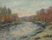 Barrage de Génetin - Armand Guillaumin — näkymä teoksesta