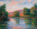 Bord de l'eau - Armand Guillaumin — näkymä teoksesta