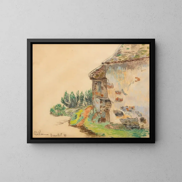 Breuillet, Île-de-France - Armand Guillaumin — kehystetty taideteos seinällä