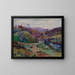 Pont Charraud à Crozant - Armand Guillaumin — kehystetty taideteos seinällä
