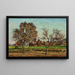 Damiette ja Saint-Martin -maalaus - Armand Guillaumin — kehystetty taideteos seinällä