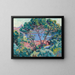 La Baie d'Agay - Armand Guillaumin — kehystetty taideteos seinällä