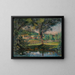 La Mare aux saules - Armand Guillaumin — kehystetty taideteos seinällä