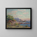 La Pointe du Lou Gaou - Armand Guillaumin — kehystetty taideteos seinällä