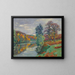 La Roche De L’echo, Crozant (1913) - Armand Guillaumin — kehystetty taideteos seinällä