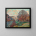 La Roche de l'Écho à Crozant - Armand Guillaumin — kehystetty taideteos seinällä