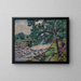 Le Barrage de Génetin - Armand Guillaumin — kehystetty taideteos seinällä