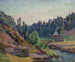 Le Moulin de Jonon à Creuse - Armand Guillaumin — näkymä teoksesta
