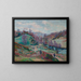 Le Pont Charraud à la Creuse - Armand Guillaumin — kehystetty taideteos seinällä