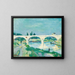 Le Pont de Charenton, Île-de-France - Armand Guillaumin — kehystetty taideteos seinällä