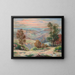 Le Puy Barriou à Creuse - Armand Guillaumin — kehystetty taideteos seinällä
