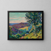 Le Puy Barriou à Crozant - Armand Guillaumin — kehystetty taideteos seinällä