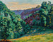 Le Ravin de la folie vu de Château Crozant - Armand Guillaumin — näkymä teoksesta