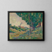 Le chemin de halage, Charenton, Île-de-France - Armand Guillaumin — kehystetty taideteos seinällä