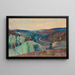Le pont Charraud - Armand Guillaumin — kehystetty taideteos seinällä