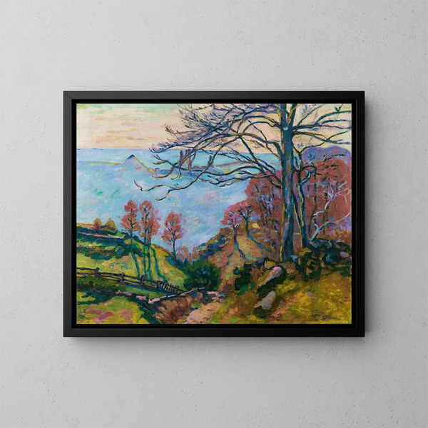 Les Brioches - Armand Guillaumin — kehystetty taideteos seinällä