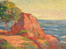 Les roches rouges d'Agay - Armand Guillaumin — näkymä teoksesta