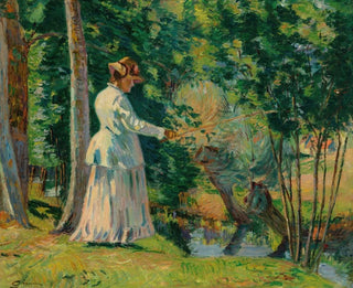 Madame Guillaumin - Armand Guillaumin — näkymä teoksesta