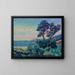 Merimaalaus Saint-Palaisissa - Armand Guillaumin — kehystetty taideteos seinällä