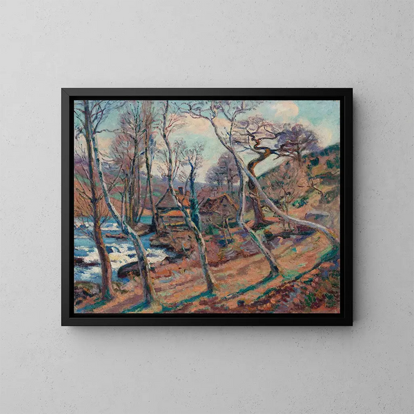 Moulin Bouchardon - Armand Guillaumin — kehystetty taideteos seinällä