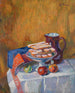 Luontoaiheinen asetelma kekseillä - Armand Guillaumin — näkymä teoksesta