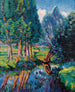 maisemasta Breuilletistä - Armand Guillaumin — näkymä teoksesta