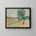 Paysage d'île de France - Armand Guillaumin — kehystetty taideteos seinällä