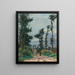 Maisema Île de France - Armand Guillaumin — kehystetty taideteos seinällä