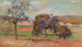 Metsäinen maisema - Armand Guillaumin — näkymä teoksesta