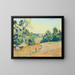 Crozantin maisemasta - Armand Guillaumin — kehystetty taideteos seinällä