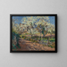 Kevätmaisema - Armand Guillaumin — kehystetty taideteos seinällä