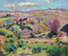 Maisema Creusen laaksosta keväällä - Armand Guillaumin — näkymä teoksesta