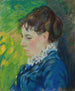 naisen muotokuvasta taiteilijan - Armand Guillaumin — näkymä teoksesta