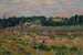 Epinay-sur-Orgen preerian maalaus illalla - Armand Guillaumin — näkymä teoksesta