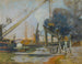 Quai de la Rape, Pariisi - Armand Guillaumin — näkymä teoksesta