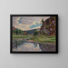 Rochers de Genetins sur Creuse - Armand Guillaumin — kehystetty taideteos seinällä