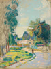 Une rue en Île-de-France - Armand Guillaumin — näkymä teoksesta